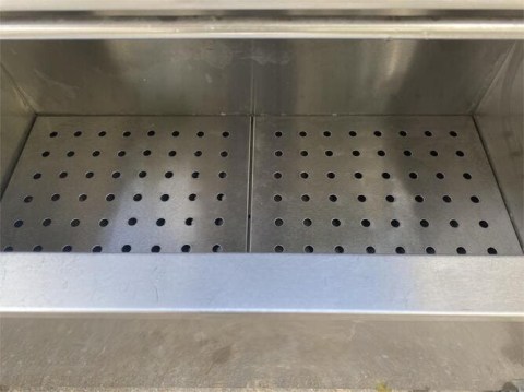 Ερμάριο / Πόστο Ανοξείδωτο Με Πάσο 170,5x70x124,5Cm Μεταχειρισμένο